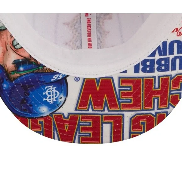 Boston Red Sox New Era White/Navy MLB Big League Chew Original Snapback YT- NWOT - Picture 4 of 8